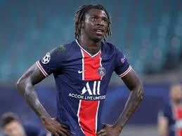 The young striker celebrated silently in front of the home fans after netting the. Asi Ve El Psg El Futuro De Moise Kean