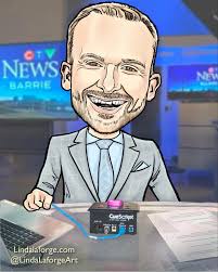 If you thought I had a big head before… We have the most amazing viewers!!  Thank you Linda LaForge for these impressive caricatures of Dana & me  😂❤️🙌🏼 We met Linda &