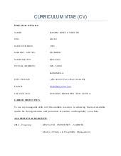 Cv samples pdf and microsoft word format. How To S Wiki 88 How To Write A Cv In Kenya