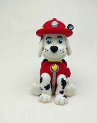 How to make a marshall cake topper. Paw Patrol Marshall The Firedog Fondant Cake Topper Decoration Paw Patrol Cake Toppers Paw Patrol Birthday Cake Paw Patrol Cake