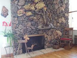 I've decided to try to paint it and expect to use a several coats of bonding primer before i paint. Lava Rock Fireplace What To Do