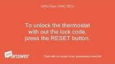 How do i turn on my lux thermostat? Lux Tx 500e Thermostat Never Ending Problems Youtube