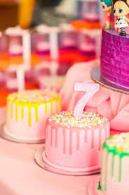 Cover the ceiling with tissue pom poms, paper lanterns, and l.o.l swirl decorations featuring the dolls for a magical touch. Kara S Party Ideas Glitter Ific Lol Surprise Birthday Party Kara S Party Ideas