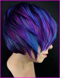 50 Hair Color Ideas For Short Hair Short Haircuts Are The Perfect Platform For Balayage The Color Technique Adds A Hair Styles Bright Hair Colors Bright Hair