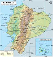 The average temperature in a tropical rainforest is 64 degrees fahrenheit and the area receives around 100 inches of rain each year. Ecuador Latitude And Longitude Map Latitude And Longitude Map Ecuador Map Map