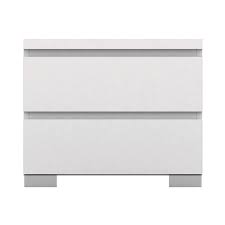 Our online shop provides you a large selection of white gloss furniture pieces at the best prices with free delivery all over the uk. Elara White High Gloss 2 Drawer Bedside Table Bunnings Australia