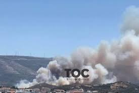 Μεγάλη φωτιά βρίσκεται σε εξέλιξη στη σε δασική έκταση στα νέα στύρα καρύστου στην εύβοια. Wftzek8j1pywgm