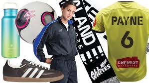 Score style point with this football inspired fashion