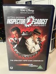 Inspector gadget (vhs movie, 1999, clam shell case) $2.00 +$3.33 shipping. Inspector Gadget Vhs Video Retro Uk Pal Walt Disney Blue Box 5017186102621 Ebay