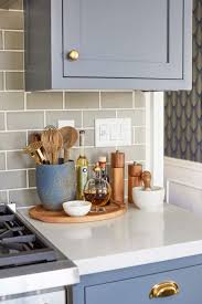 Modern Deco Kitchen Reveal Emily Henderson Kitchen Counter Decor Renters Kitchen Countertop Decor