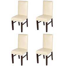 No, today's chair covers can strike sleek silhouettes and give off a totally modern vibe. Yuena Care 4pack Dining Chair Covers Waterproof Faux Leather Chair Slipcover Washable Romovab Dining Chair Slipcovers Dining Chairs Slipcovers For Chairs