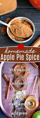 Homemade Apple Pie Spice Is A Fall Baking Essential Just A Handful Of Ingredients And You Ll Be Ready To Ad Homemade Apple Pies Homemade Apple Homemade Spices