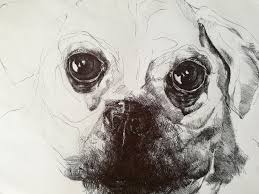 Dog sad drawings images, pictures for free download. Sad Dog By Roger Krentz Drawing Art Limited