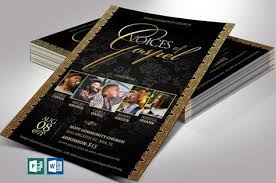 Adobe spark post includes everything you need to make bible study flyers, youth group flyers, church anniversary flyers, and more. Church Anniversary Print Templates