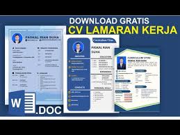 Berikut ini adalah sekilas rangkuman berbagai template cv dimana kamu bisa download format cv lamaran kerja tersebut guna melamar pekerjaan di sebuah perusahaan atau instansi yang kamu impikan. Download Template Cv Lamaran Kerja Gratis Format Doc Ms Word Youtube