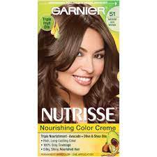 Garnier Nutrisse Nourishing Color Creme 51 Medium Ash Brown Cool Tea Packaging May Vary Check Out The Medium Ash Brown Medium Ash Brown Hair Brown Hair Dye