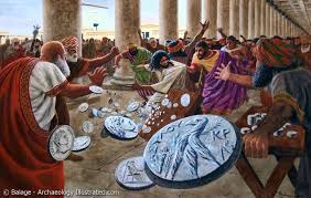 The Sharon Baptist Church Jesus Cleanses The Temple Money Changers Jesus