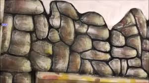 See more ideas about wall design, design, stone wall. Making Painting Beautiful Stone Wall With Stucco Turtle Design By Skarpato Art Youtube
