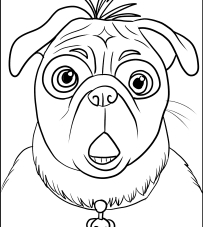 Which one of us is an impostor? Mighty Mike Coloring Page