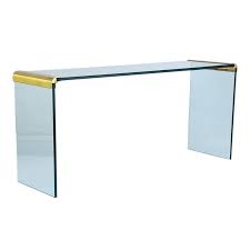 Modern Chrome And Glass Console Table Glass Console Table Console Table Modern Console Tables