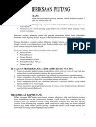 Maybe you would like to learn more about one of these? Soal Dan Jawaban Audit Piutang