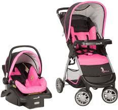 Disney S Minnie Mouse Amble Quad Stroller Travel System Car Seat Stroller Combo Stroller Baby Car Seats