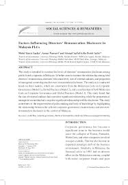 Remuneration includes a director's annual retainer, any additional annual retainer and fees for meetings of the board, meetings of a committee by the chair of the board or the ceo to attend as an official representative of atb financial; Pdf Factors Influencing Directors Remuneration Disclosure In Malaysia Plcs Ahmad Saiful Azlin Puteh Salin Phd Fcca Uk Ca M Academia Edu