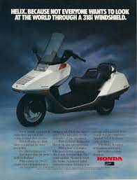 honda helix ad amazing honda scooters motor scooters vintage cafe racer