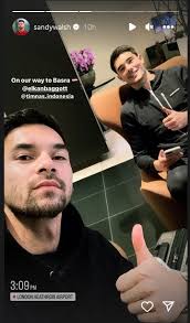 Sandy Walsh dan Elkan Baggott Berangkat Bareng ke Irak, Siap Antar Timnas  Indonesia Menang atas Irak!