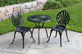 The most common outdoor metal table material is metal. Amazing Outdoor Metal Furniture And Furniture Includes Wrought Iron Bistro Chairs Sets Dining Bench And By 56rt Blogspot Com Helda Site Furnitures Home Design