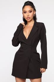 Talking Business Blazer Mini Dress Black Mini Black Dress Blazer Mini Dress Blazer Dress