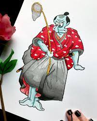I'm a tattoo apprentice, and I drew Squidward as a Japanese warrior. I hope  you like him! : r/spongebob