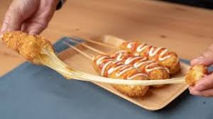 The crunchy cornmeal crust pairs perfectly with the juicy hot dog within. Cheesy Corndog Bertali Yang Popular Macam Artis Youtube