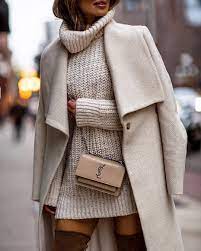 #winter #winterfashion #latest fashion #women's fashion #fashion sweater. 6 Ways To Style Sweater Dresses This Winter Fashion Inspiration And Discovery