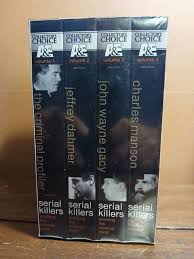 SERIAL KILLERS PROFILING The Criminal Mind New VHS Set of 4 Gacy Dahmer  Manson EUR 24,78 - PicClick ES