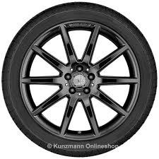 20 Inch Amg Rims Mercedes Benz Gla X156 10 Spoke Wheel Titanium Black