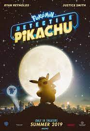 Detective Pikachu Movie Poster Pokemon Pokemon Movies Pokemon Pokemon Poster