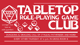 Tabletop Role-Playing Game Club