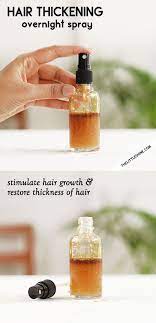 Hair Thickening Spray Stop Hair Fall And Regrow Thinning Hair The Little Shine Regrow Thinning Hair Hair Thickening Hair Thickening Spray