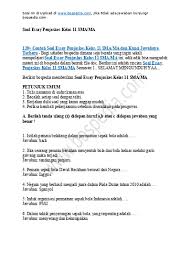 Soal Essay Penjaskes Kelas 11 Sma Ma Dan Kunci Jawabnya Terbaru
