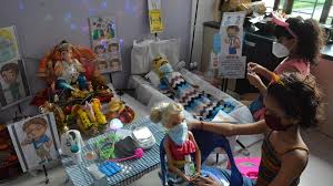Maybe you would like to learn more about one of these? From Corona Monster Being Defeated By Docs To Masks For Dolls Team Bappa Joins The Fight Hindustan Times