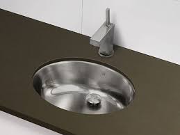 decolav stainless steel undermount oval