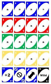 Uno (marketed as uno) is a card game created in 1971 by merle robbins and distributed by the object of uno is to accumulate points by ridding all of one's hand of cards (going out) before anyone. Uno Cards Template Uno Cards Uno Card Game Yellow Cards