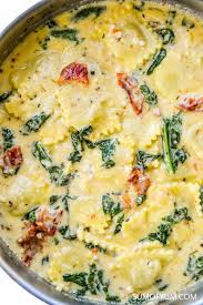 Creamy Italian Ravioli Ravioli Recipe Easy Italian Recipes Cheese Ravioli Recipe