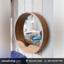 Sehingga nantinya kaca cermin bisa memantulkan secara keseluruhan bayangan orang. Cermin Bulat Ootd Kamar Tidur Terbaru Cansadecor Toko Online Furniture