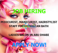 job hiring in beauty salon in abu dhabi