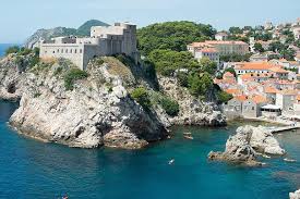 It's a popular swimming spot, although the beaches are rocky. Dubrovnik Vanha Kaupunki Kroatia Meri Rakennukset Talot Linna Linnake Pikist