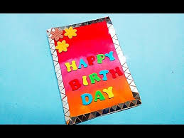 Special birthday card for friends. Valentine Card Design Happy Birthday Card Easy And Beautiful