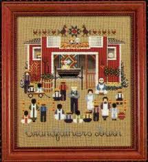 Grandfathers Barn A Told In A Garden Cross Stitch Chart Cuisine Point De Croix Modeles De Point De Croix Point De Croix Vintage
