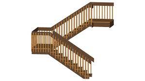 It was lifted by a crane to serve as the access from the fourth floor to the rooftop deck. Switchback Deck Stair Open Riser Detailed 3d Warehouse